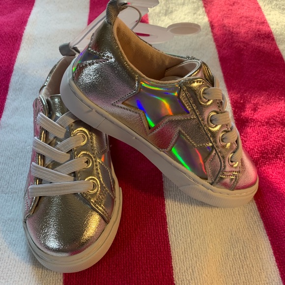 Gymboree Other - Gymboree Silver Star SNEAKERS